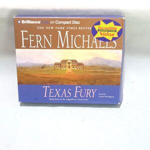 Texas Fury by Fern Michaels – Audiobook Cassette Tape Abridged